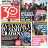 Blic naslovna strana za 15.5.