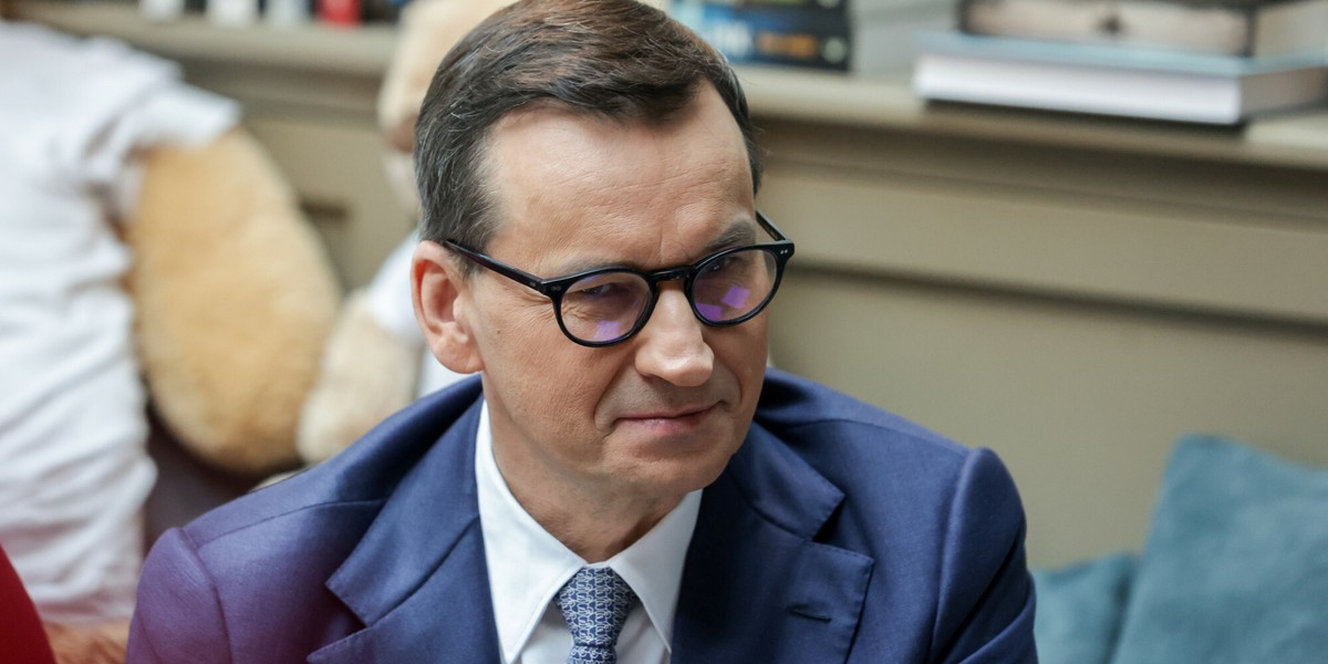 Premier Mateusz Morawiecki.