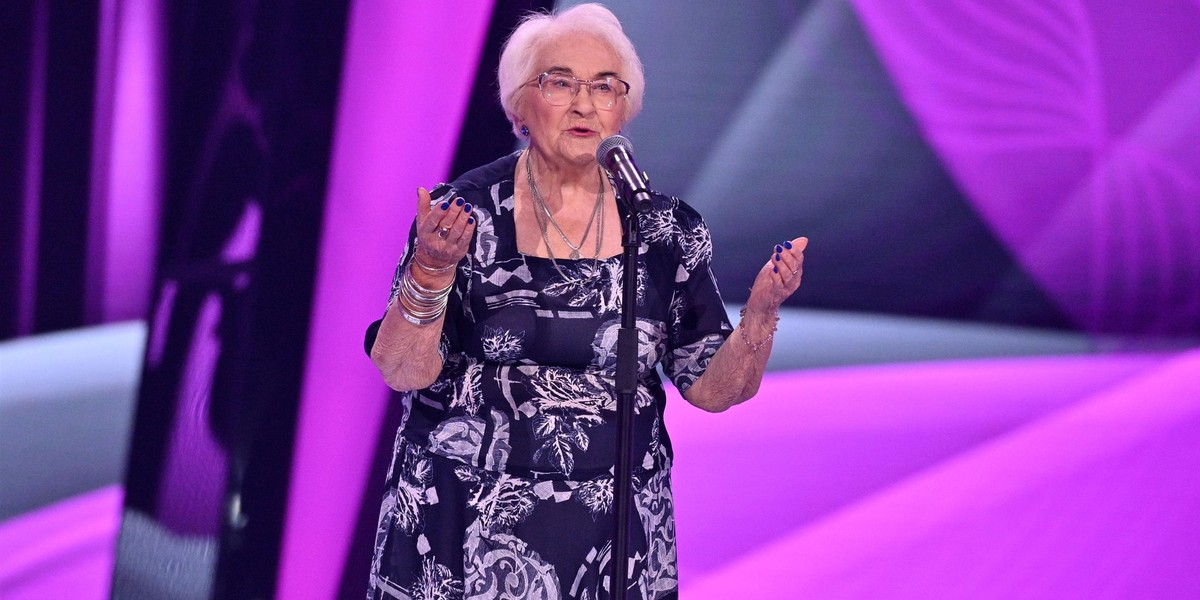 86-letnia uczestniczka "The Voice Senior" Waleria Molenda.