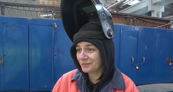 Zorica sa zadovoljstvom obavlja posao varioca u rudniku
