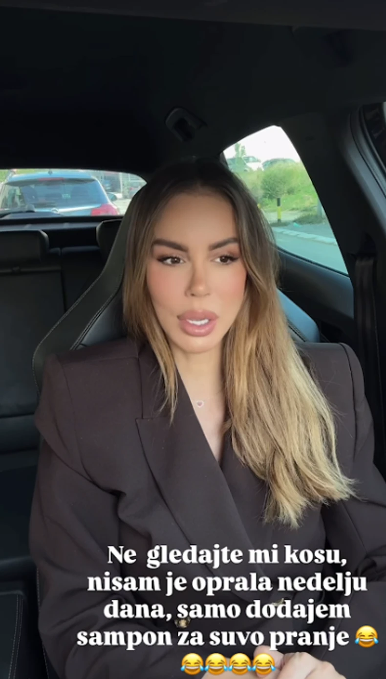 Tačkasta Mara nije prala kosu nedelju dana