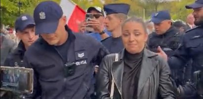 Posłanka Kinga Gajewska zatrzymana przez policję