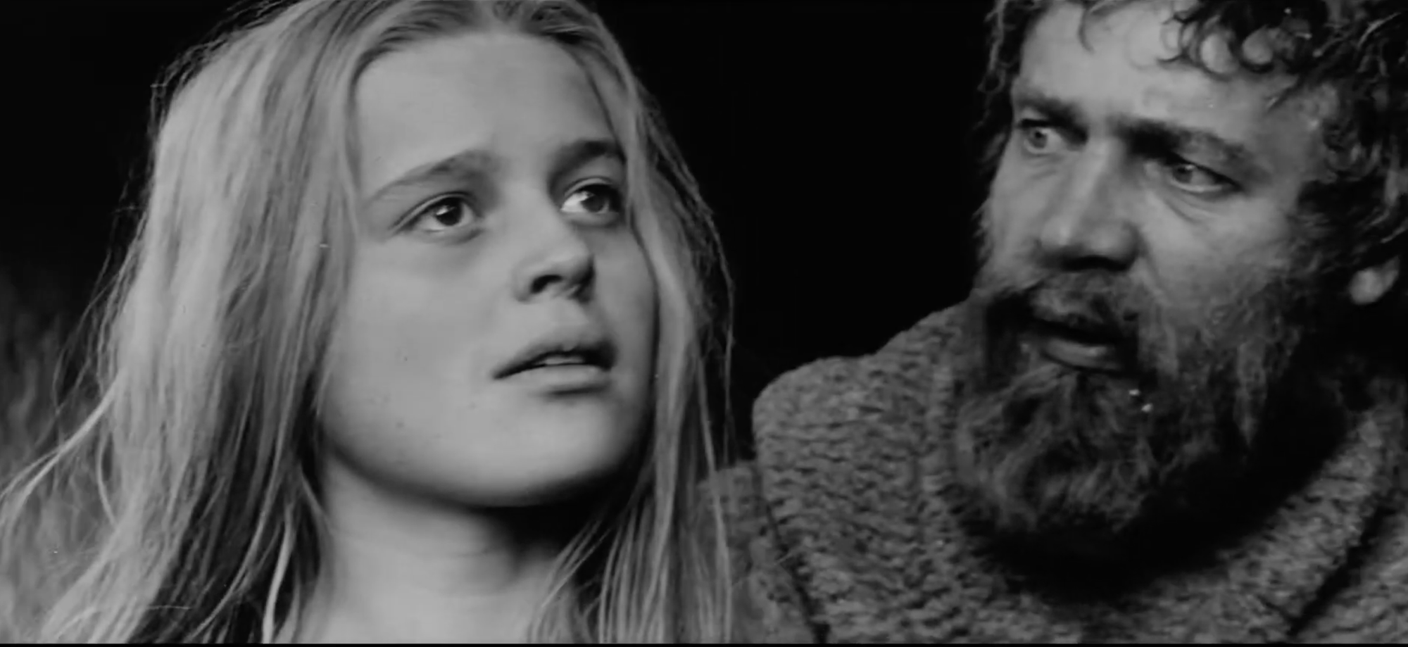 Magda Vášáryová vo filme Marketa Lazarová.