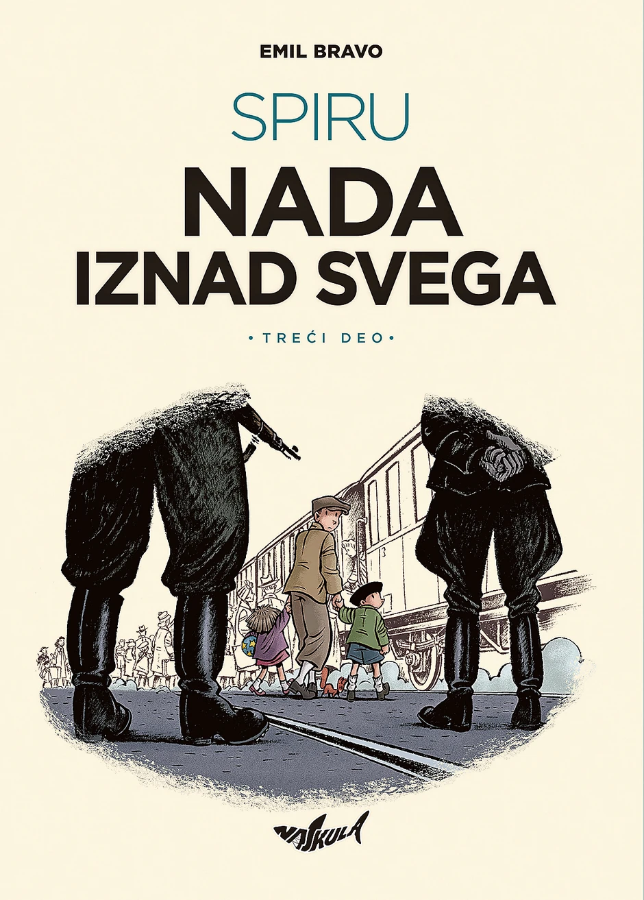 SPIRU: NADA IZNAD SVEGA 3 – Početak kraja; Autor: Emil Bravo; Format: 240 x 320 mm; Broj strana: 114; Korice: Broš i tvrde; Kolor; Izdavač: Najkula