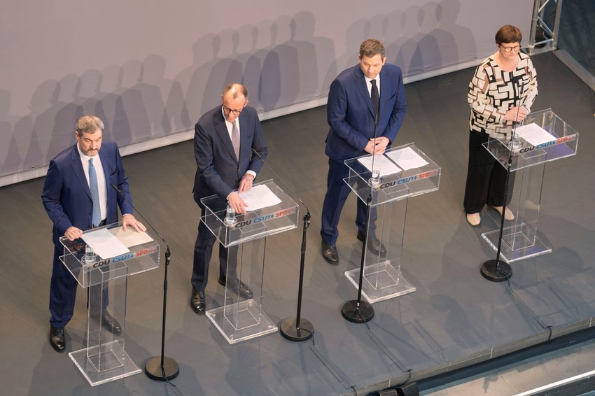 Markus Zeder, Fridrih Merc, Lars Klingbajl i Saskija Esken