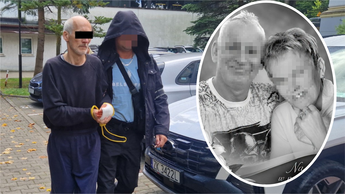 Man suspected of double murder Ryszard L. brought to Koszalin prosecutor