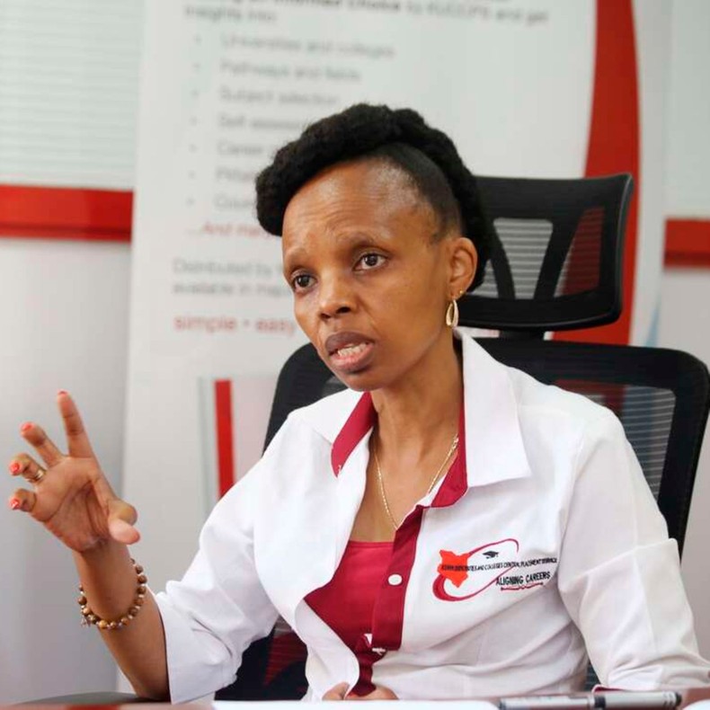 Dra. Agnes Wahome, directora ejecutiva de KUCCPS
