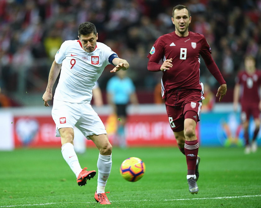 24.03.2019 POLSKA - LOTWA ELIMINACJE MISTRZOSTW EUROPY UEFA EURO 2020 PILKA NOZNA