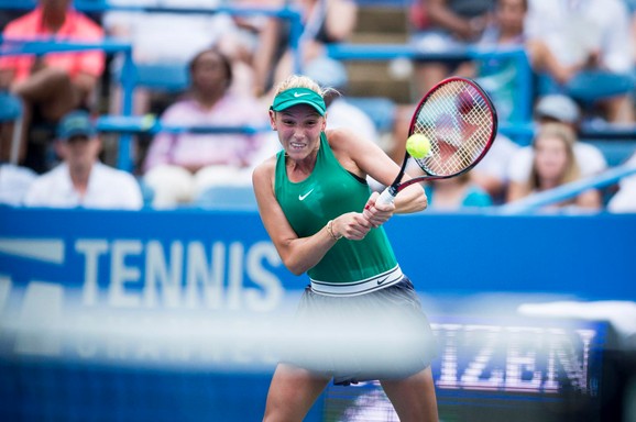 Kuznjecova tokom finala u Vašingtonu