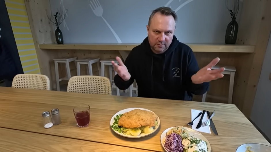 Youtuber zjadł obiad na Krupówkach Spadła na niego fala krytyki