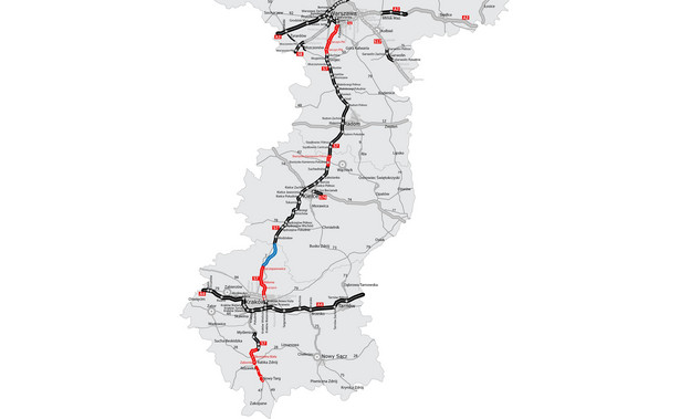 Ekspresowo pojedziesz z Warszawy do Krakowa i dalej na południe! Trasa S7 rośnie w oczach [MAPA i ZDJĘCIA]