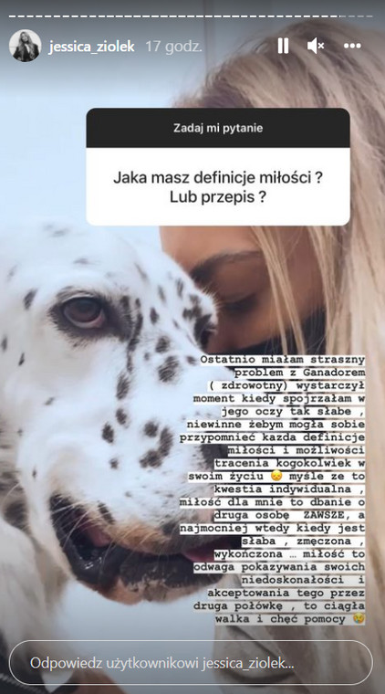 Jessica Ziołek odpowiadała na pytania fanów