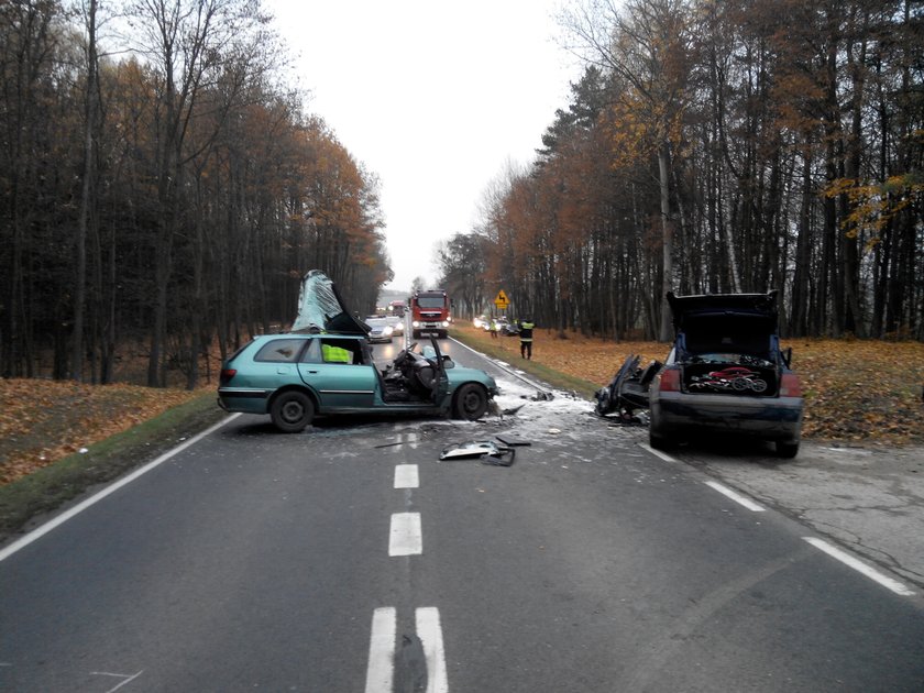 Koszmarny wypadek pod Lidzbarkiem Warmińskim