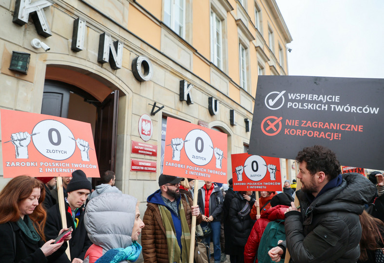 Akcja złożenia petycji do Ministerstwa Kultury organizowana przez Koło Młodych Stowarzyszenia Filmowców Polskich [21.02.2024]