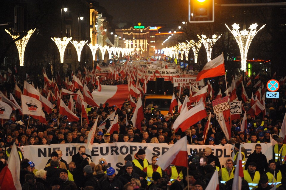 WARSZAWA STAN WOJENNY ROCZNICA MARSZ SOLIDARNOŚCI