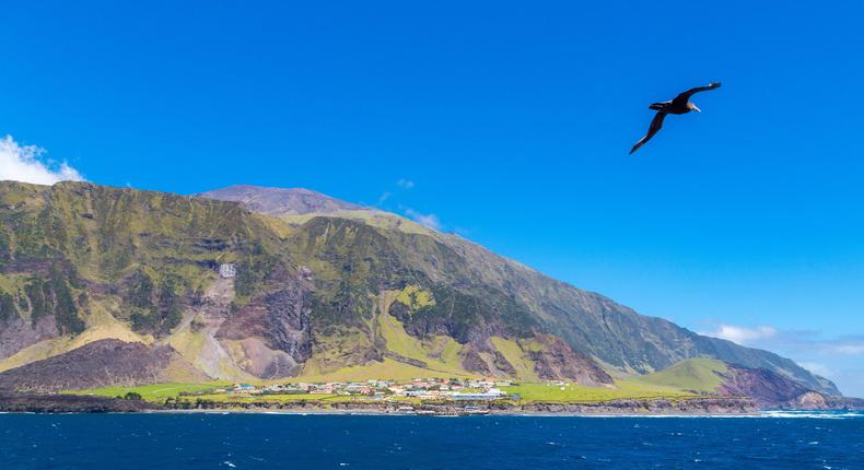 The most remote settlement in the world is on a volcanic island in the middle of the South Atlantic.maloff/Shutterstock