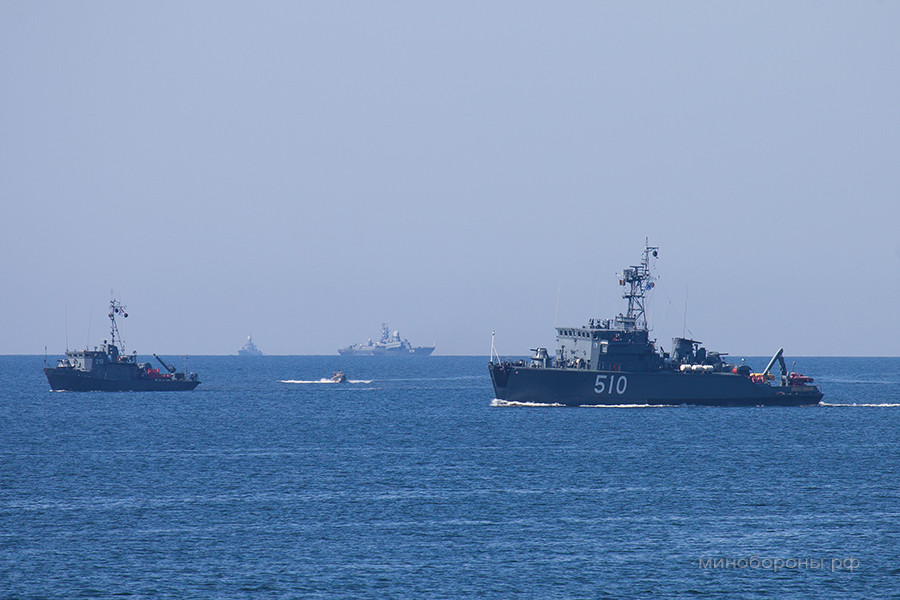 Manewry Floty Bałtyckiej w obwodzie kaliningradzkim