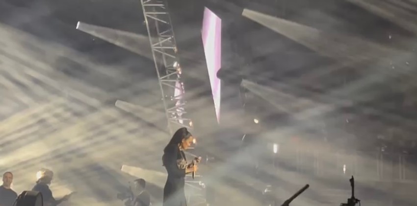 Aleksandra Prijović zaplakala na koncertu u Zagrebu