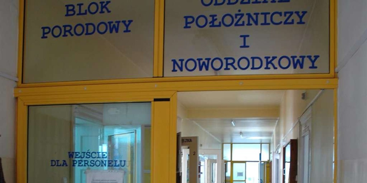 Porodówka: dziecko wypadło na posadzkę!