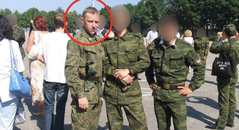Sergey Vladimirovich Cherkasov, pictured in Russian military uniform.Department of Justice