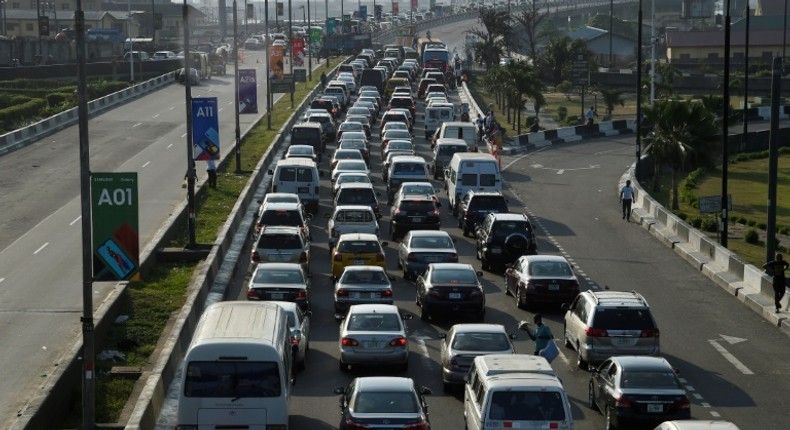 Lagos residents are spending hours in traffic jams