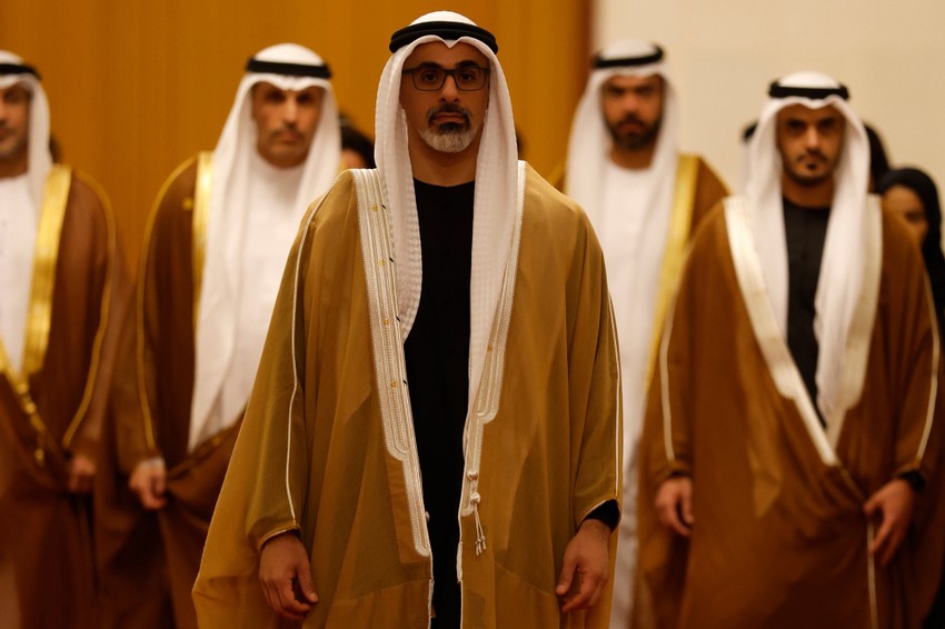 Šeik Haled bin Mohamed bin Zajed al Najan u Pekingu 14. aprila