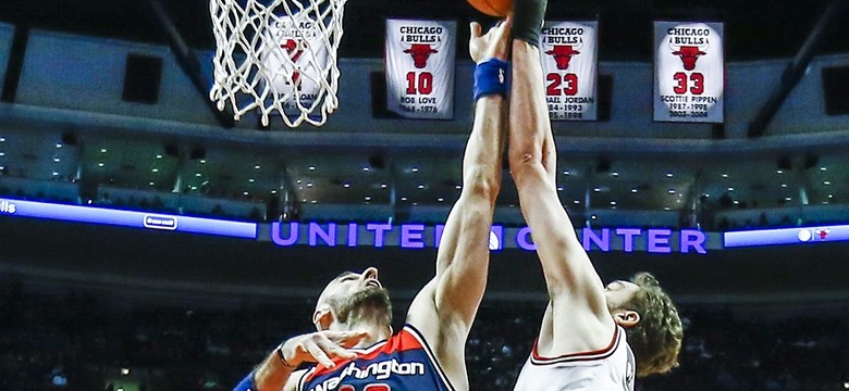 Liga NBA: Porażka Wizards w Chicago. 8 punktów Gortata