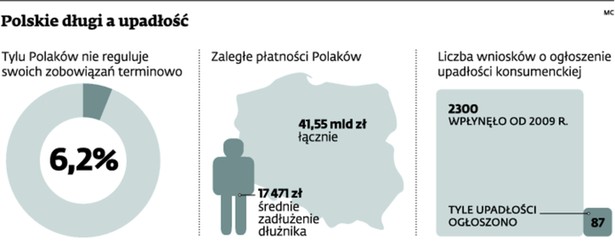 Polskie długi a upadłość