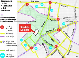 Euro 2012: Poznański Szybki Tramwaj sprawnie rozwiezie kibiców po całym mieście