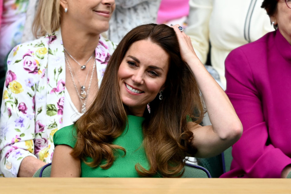 Wimbledon 2021: Kate Middleton na trybunach