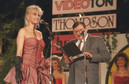 Wojciech Mann podczas finału konkursu Miss Polonia 1988 r. w Operze Leśnej