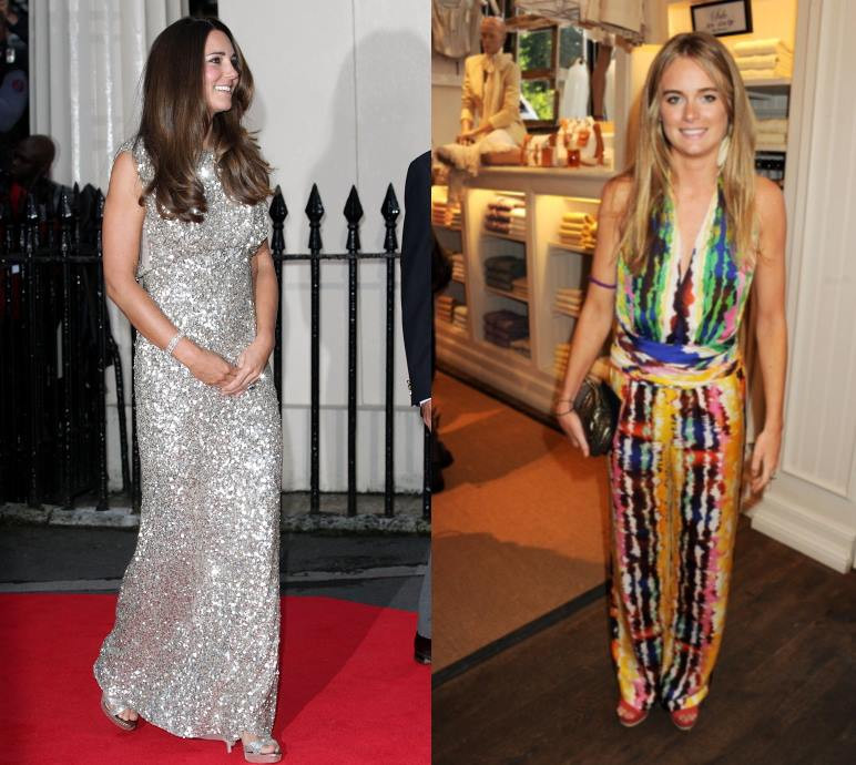 Kate Middleton i Cressida Bonas