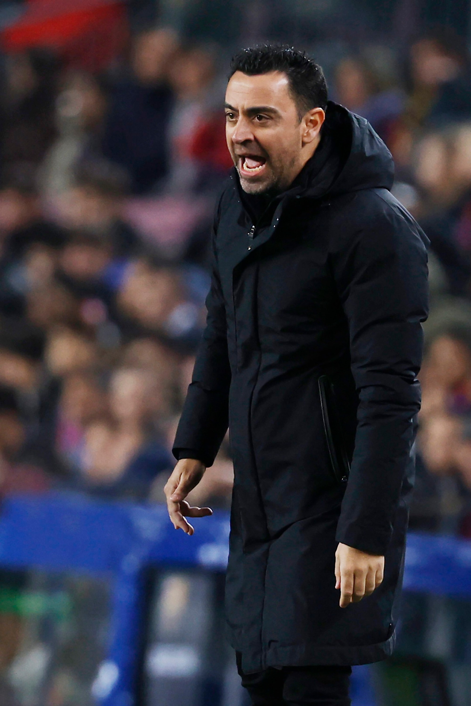 Tréner FC Barcelona Xavi Hernandez. 
