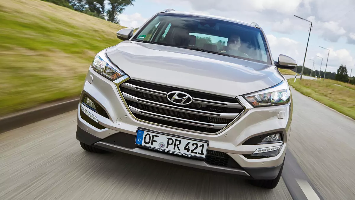 Hyundai Tucson 2.0 CRDi 2WD - gotowy na głęboką wodę