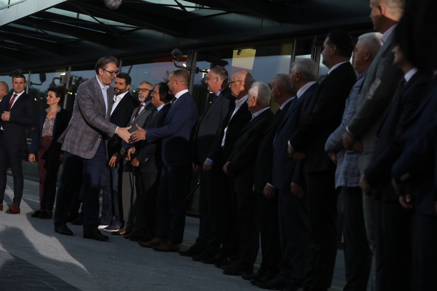 Aleksandar Vučić na otvaranju Prokopa