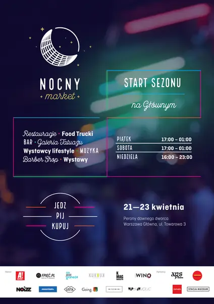 Nocny Market plakat promocyjny!