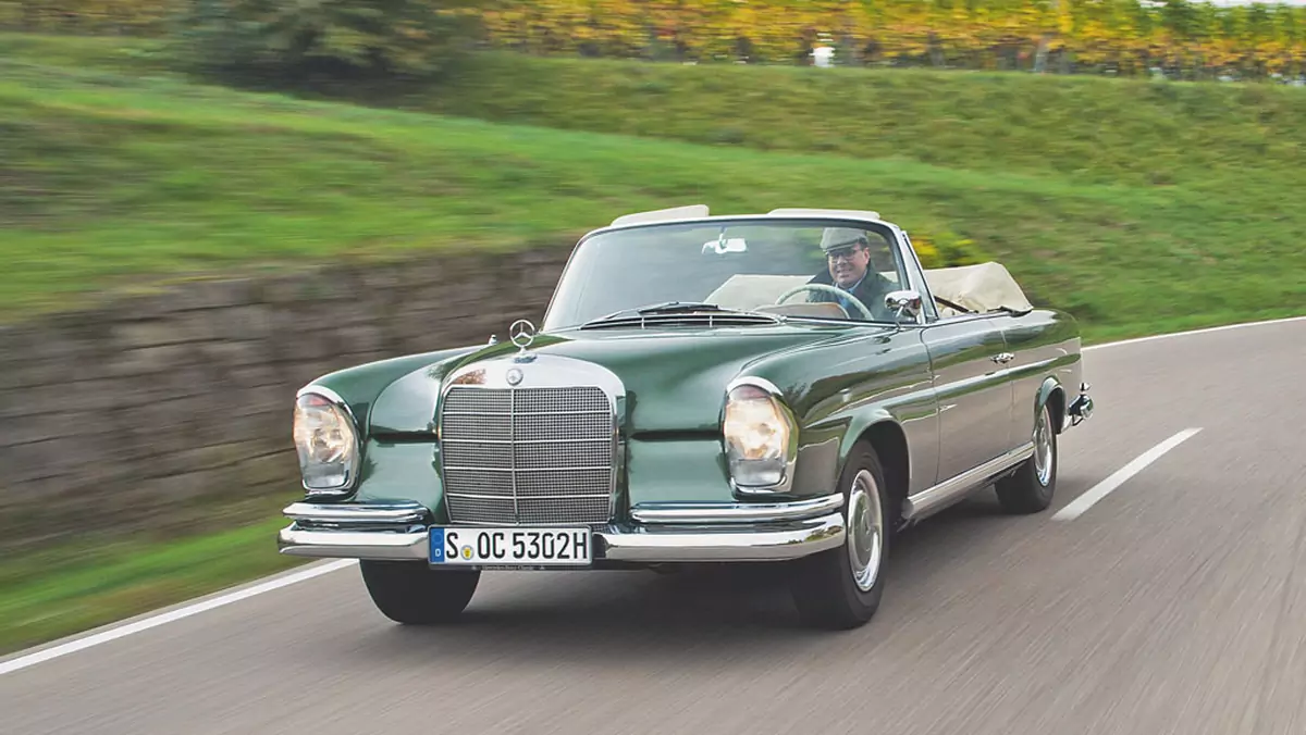 Mercedes 220 SEb Cabriolet - świadek złotych czasów