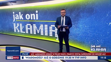 Skargi na "Jak oni kłamią" w TVP Info. Zarzuty dotyczą mowy nienawiści i stronniczości