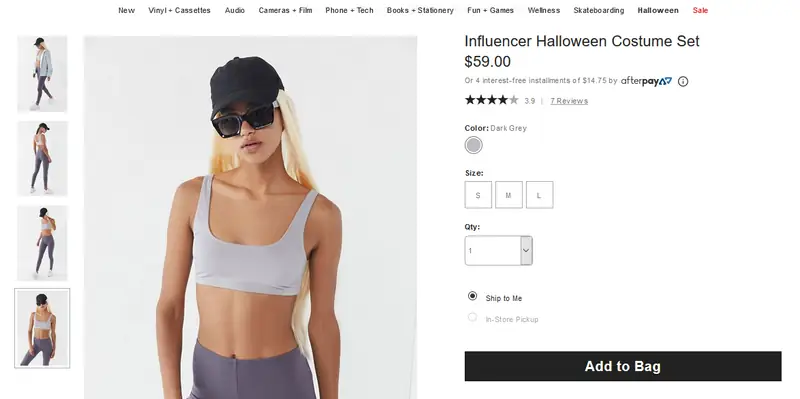 Halloween 2018 - strój influencerki