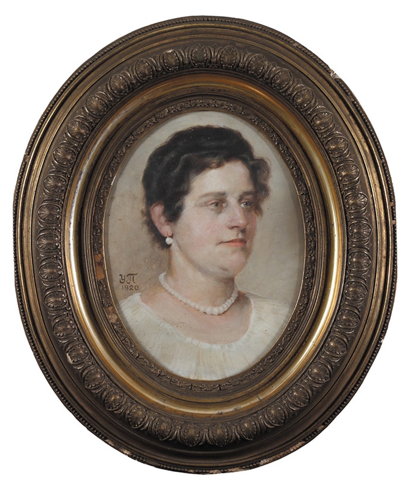 Uros Predic, portret gđe. Teodorovic, 1920.