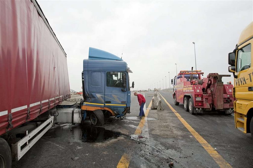 Zwężenie pod Gliwicami blokuje autostradę