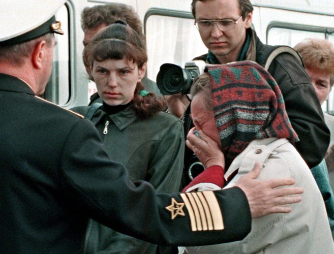 Rodziny marynarzy, którzy zginęli na pokładzie 'Kurska'