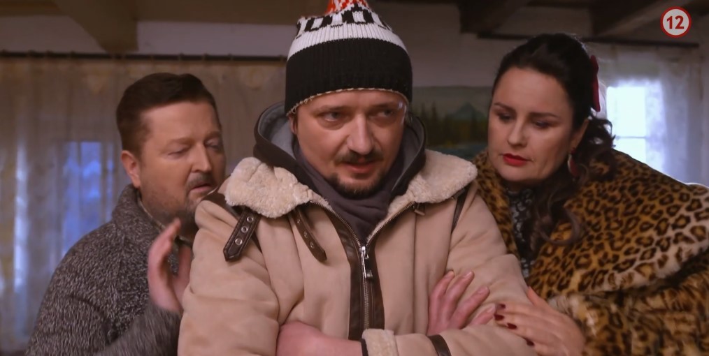 Heriban sa objavil aj v šou 2 na 1.