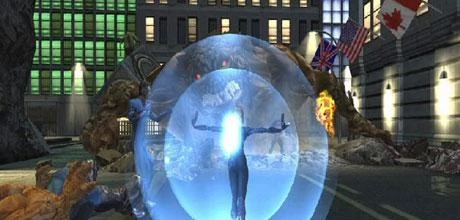 Screen z gry "Fantastic Four"