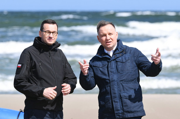 Mateusz Morawiecki i Andrzej Duda