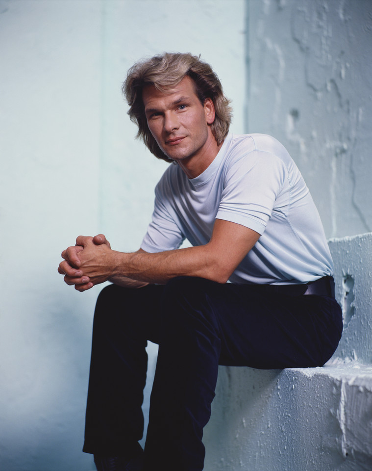 Patrick Swayze ok. 1990 r.