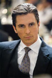 Christian Bale w "Mrocznym rycerzu"