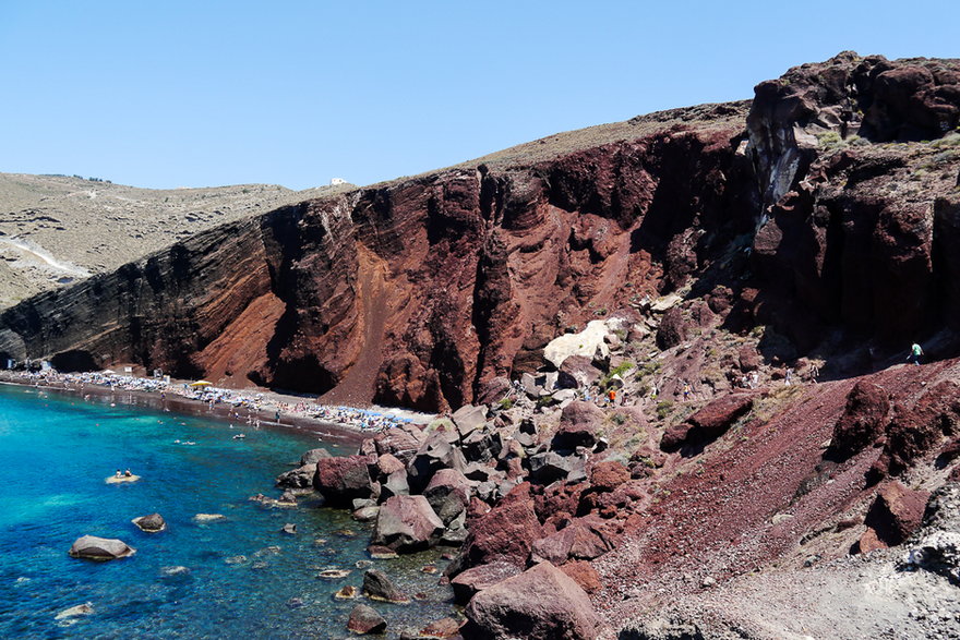 Santorini - Red Beach