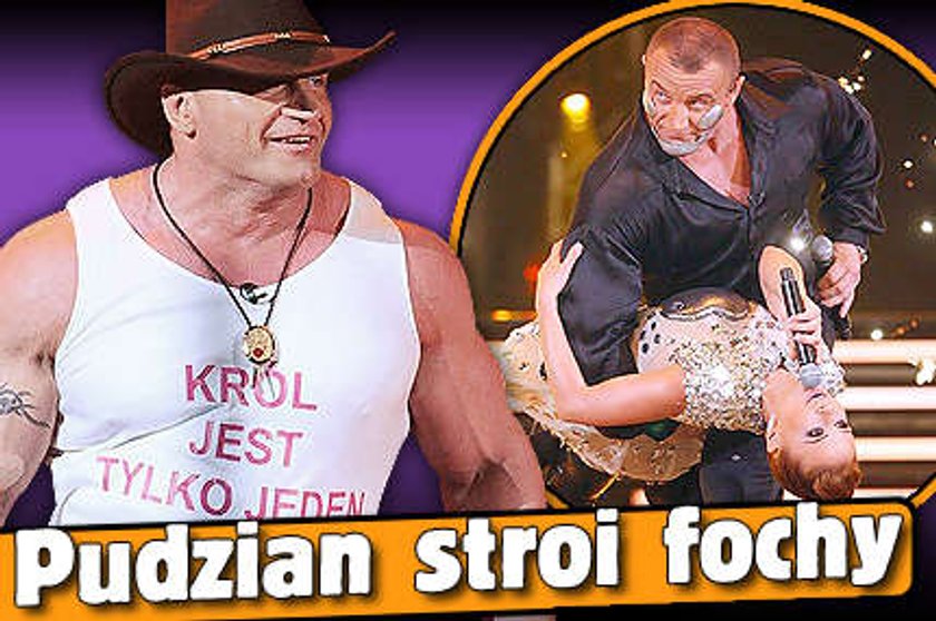 Pudzian stroi fochy