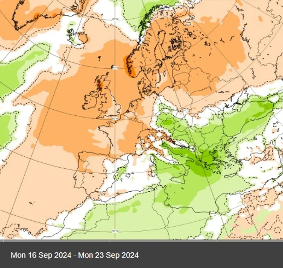 Bumerang ciklon se od ponedeljka vraća i do kraja septembra je moguće da temperatura dostigne i 25 stepeni